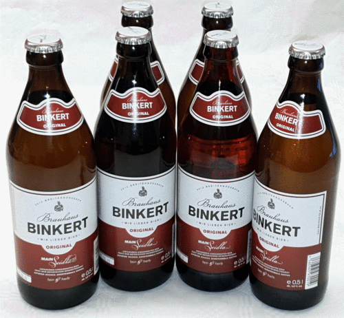 6 Flaschen Binkert Brauhaus Original
