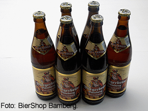 6 Flaschen Bürgerbräu Bamberg Kellerbier