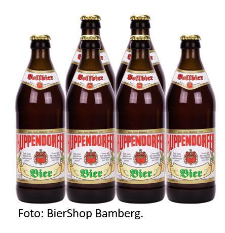6 Flaschen Huppendorfer Vollbier