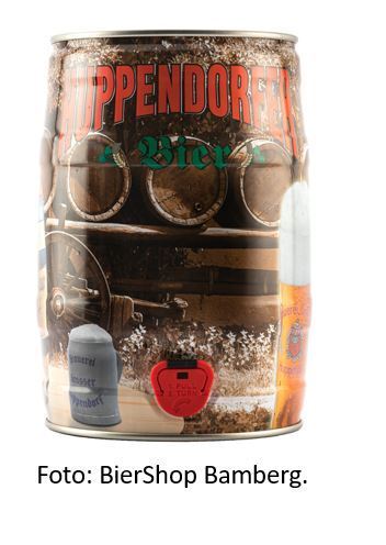 1 Dose 5 Liter Huppendorfer Vollbier