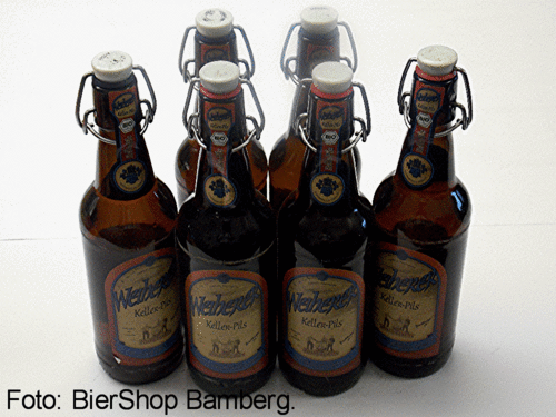 6 Flaschen Kundmüller Weiherer Keller-Pils