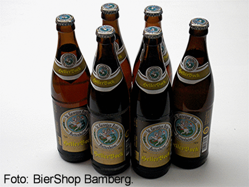 6 Flaschen St. Georgenbräu Heller Bock