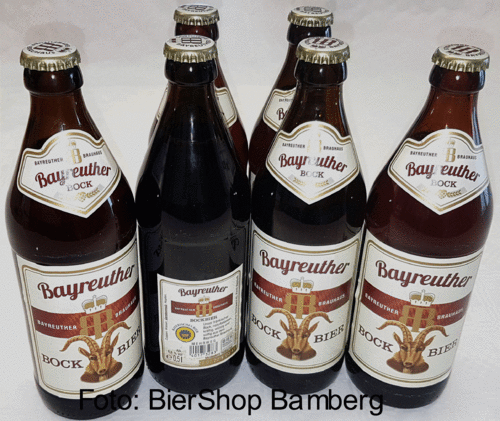 6 Flaschen Bayreuther Brauhaus Bockbier