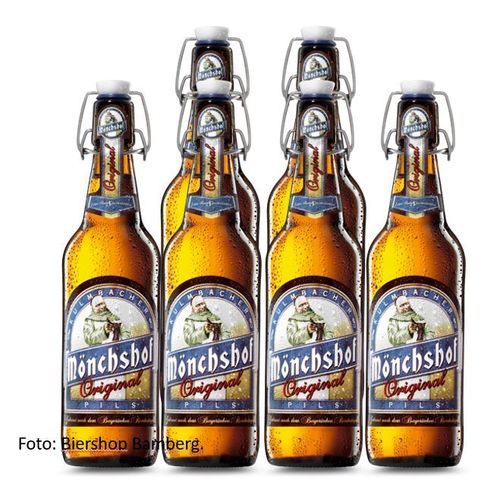 6 Flaschen Mönchshof Original Pils