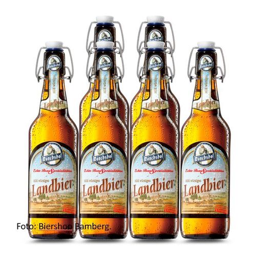6 Flaschen Mönchshof Landbier