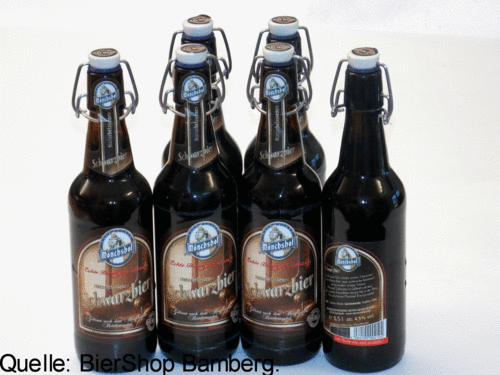 6 Flaschen Mönchshof Schwarzbier