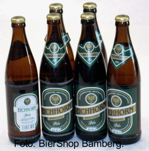 6 Flaschen Eichhorn Dörfleins Pils
